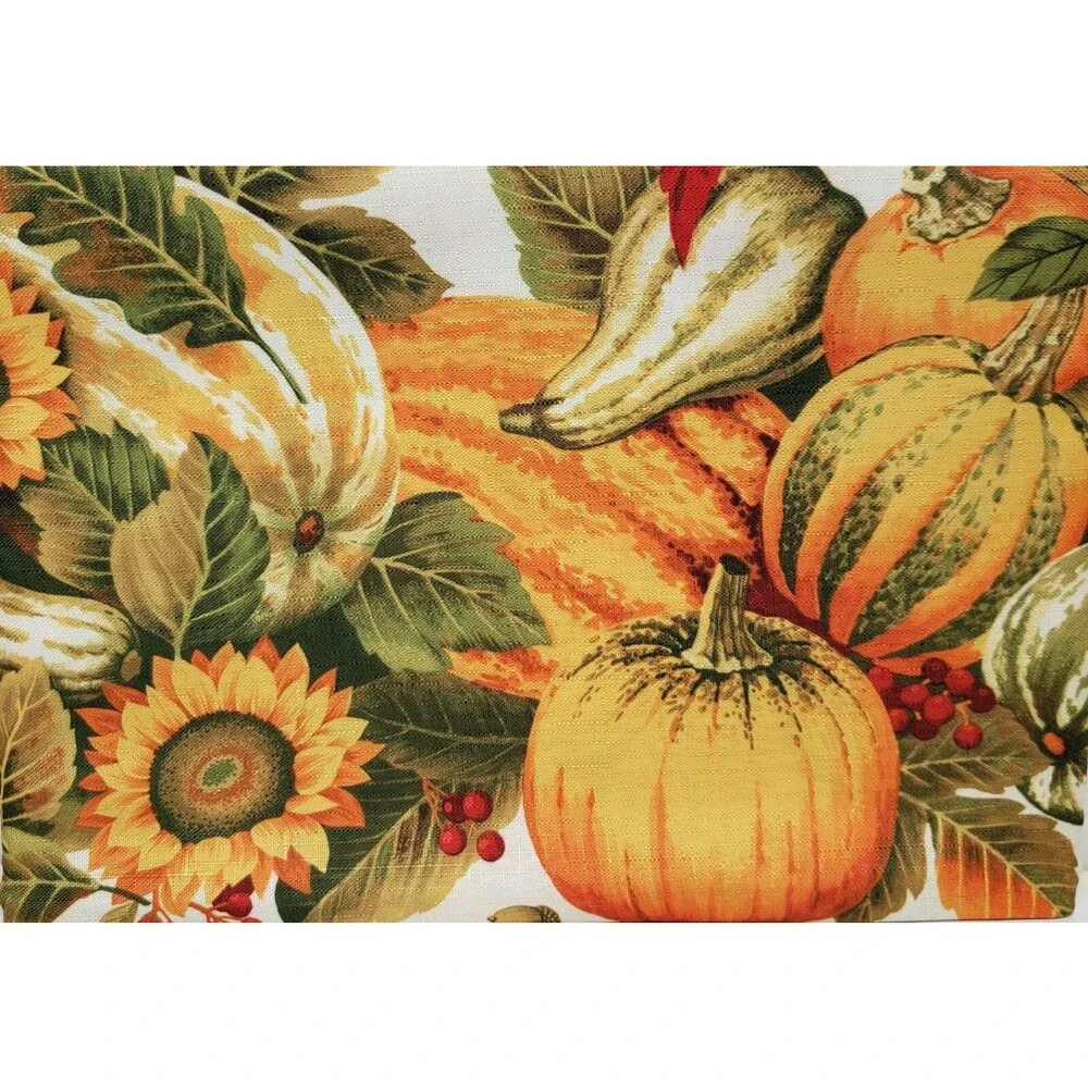 Printed Linen Tablecloth 52